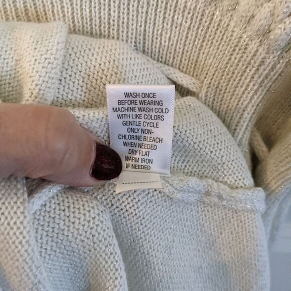 Elle Vanilla Ice NWT lightweight XL‎ Sweater Dress - Picture 6 of 8